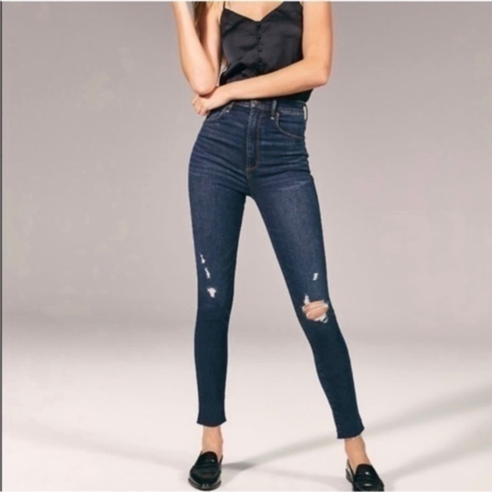 Hollister Highrise Denim Leggings